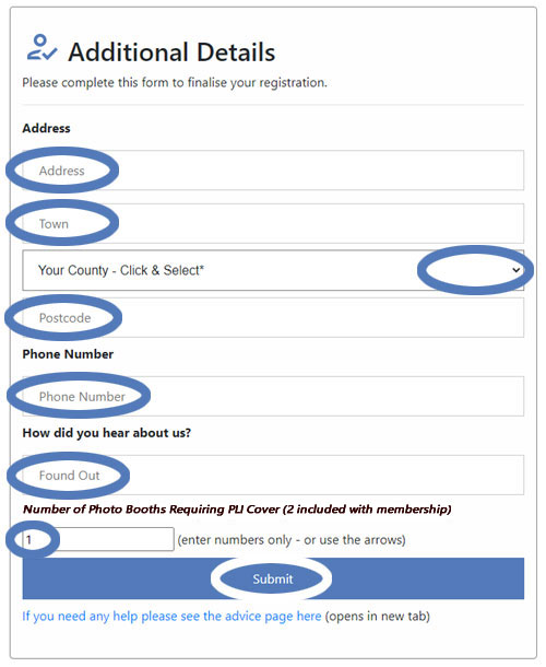 complete registration